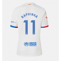 Dámy Fotbalový dres Barcelona Raphinha Belloli #11 2023-24 Venkovní Krátký Rukáv